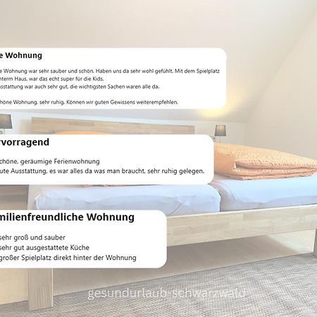 Ferienwohnung Kinzigblick - Balkon - Fuer Kinder - Mit Bettwaesche & Handtuecher Schenkenzell Bagian luar foto