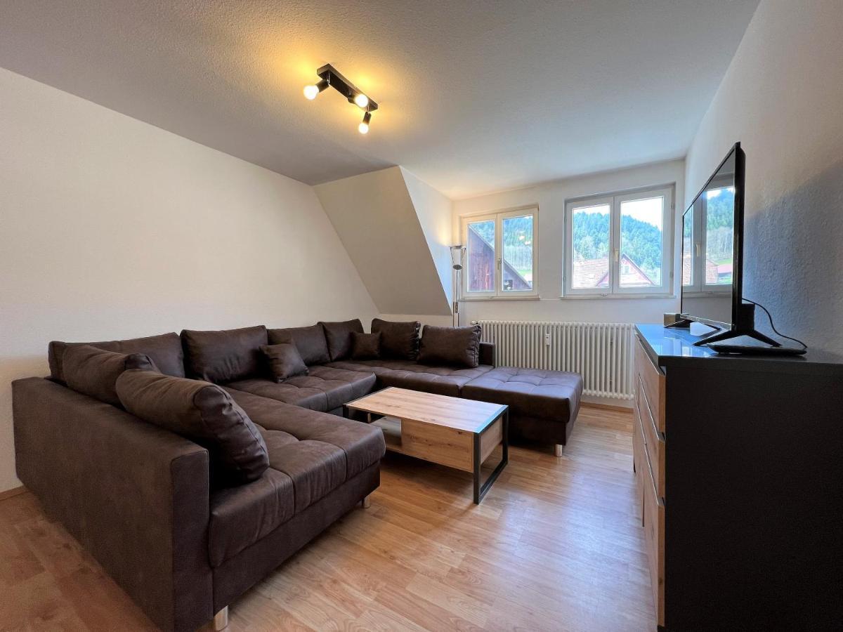 Ferienwohnung Kinzigblick - Balkon - Fuer Kinder - Mit Bettwaesche & Handtuecher Schenkenzell Bagian luar foto