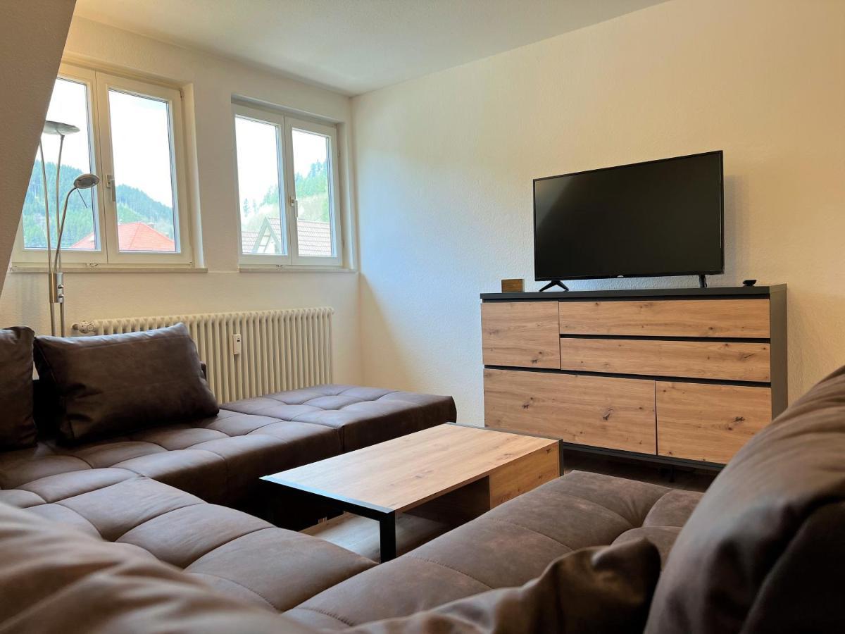 Ferienwohnung Kinzigblick - Balkon - Fuer Kinder - Mit Bettwaesche & Handtuecher Schenkenzell Bagian luar foto